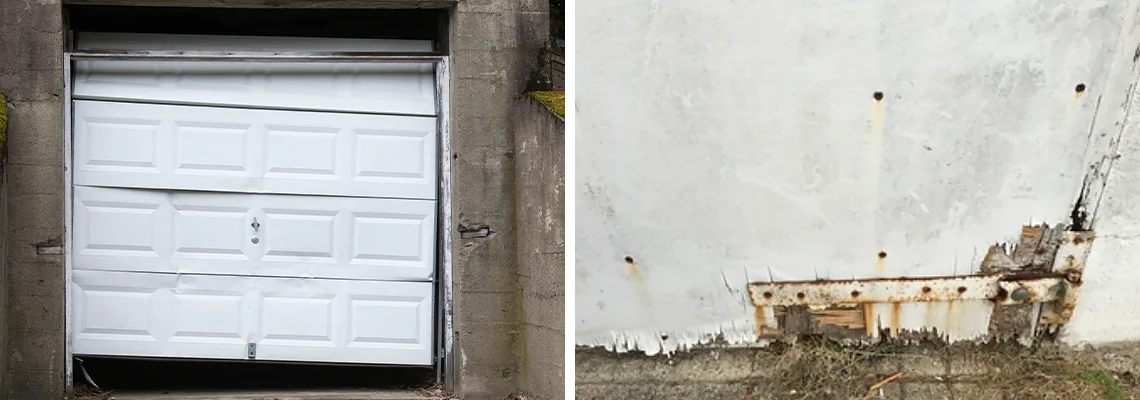 Rotten Commercial Garage Door Repair in Coral Springs